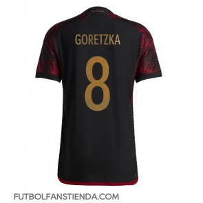Alemania Leon Goretzka #8 Segunda Equipación Mundial 2022 Manga Corta